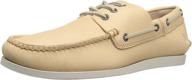 frye mens briggs boat natural men's shoes logo