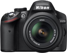 img 4 attached to Nikon D3200 24.2 MP CMOS DSLR with 📷 18-55mm VR NIKKOR Zoom Lens (Black) - Old Model
