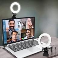 🌟 optimized lighting for video conferencing, webcams, and monitor clips - enhance your zoom calls, remote work, distance learning, self broadcasting, and live streaming on computers and laptops logo