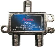 🦅 eagle aspen 2-way splitter model 500308: boost your network signal with this high-quality device logo