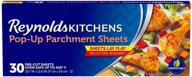 📄 reynolds kitchen pop-up parchment paper sheets, 10.7 x 13.6 inch, pack of 30 logo
