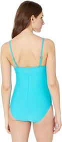 img 1 attached to Catalina Womens Shirred Piece Swimsuit Sports & Fitness