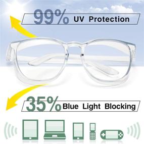 img 2 attached to Bifocal Reading Glasses Blocking Protective Vision Care