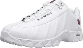 img 4 attached to K Swiss St 329 Fashion Sneaker White Men's Shoes for Fashion Sneakers