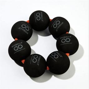 img 4 attached to 🔴 PRIMEKINETIX MyoBalls: Ultimate Muscle Recovery and Joint Relief with Foam Roller TriggerPoint Massage Balls - 1 Set of 7 Black Balls