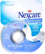 🩹 nexcare 3m gentle paper tape 8 yd (pack of 6): premium first aid tape for gentle yet effective wound care logo