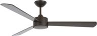 🌀 lucci air climate iii 52-inch dc ceiling fan in oil rubbed bronze with dark koa finish логотип