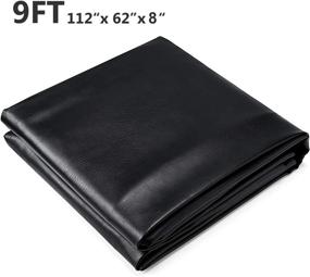 img 3 attached to 🎱 Kohree 9FT Heavy Duty Leatherette Billiard Pool Table Cover: Waterproof, UV Protection, 9 Foot Fitted - Ultimate Protection for Your Pool Table