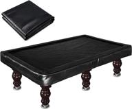 🎱 kohree 9ft heavy duty leatherette billiard pool table cover: waterproof, uv protection, 9 foot fitted - ultimate protection for your pool table логотип