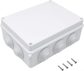 img 4 attached to 🔒 IP65 Waterproof Dustproof Junction Box - Universal Electrical Project Enclosure for DIY Applications - 7.9"x 6.1"x 3.1" (200mmx155mmx80mm) ABS Plastic Case Enclosure