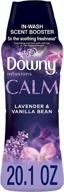 🧺 enhance your laundry with downy infusions in-wash scent booster beads, calm, lavender & vanilla bean, 20.1 oz! logo