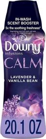 img 4 attached to 🧺 Enhance Your Laundry with Downy Infusions In-Wash Scent Booster Beads, Calm, Lavender & Vanilla Bean, 20.1 Oz!