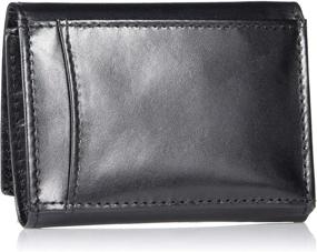 img 2 attached to Johnston Murphy Trifold Wallet Black