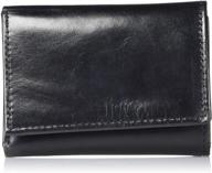johnston murphy trifold wallet black logo