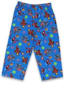 img 1 attached to Super Adventures Avengers Toddler Pajamas