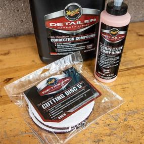 img 3 attached to 🚀 Enhance Your Polishing Process with Meguiar's DMC5 DA 5" Microfiber Cutting Discs - 2 Pack