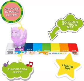 img 2 attached to 🐑 CoComelon Toys Musical Color Learning Sheep – Color-changing, Plays Baa Baa Black Sheep Nursery Rhyme, Night Light Sleep Soother Mode – Girls' and Boys' Toy, Age 2+