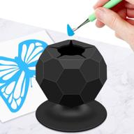🧹 suctioned vinyl weeding scrap collector: convenient silicone suction cup kit for vinyl disposal and craft weeding logo
