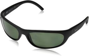 img 4 attached to Стильные и поляризованные: солнцезащитные очки Ray Ban RB4033 в прямоугольном дизайне.