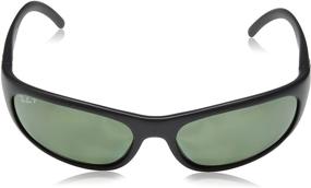 img 3 attached to Стильные и поляризованные: солнцезащитные очки Ray Ban RB4033 в прямоугольном дизайне.