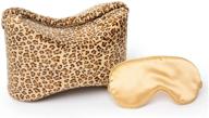 leopard pillow sleepers memory quality logo