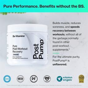 img 2 attached to Boost Your Post-Workout Recovery: Discover Do Vitamins PostPump BCAA Supplement with Natural Ingredients and 30 Servings