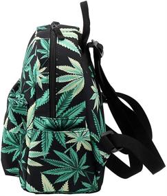 img 2 attached to 🎒 Loomiloo Small Waterproof Backpack: Stylish Shoulder Women's Handbags & Wallets