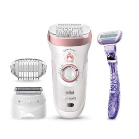 img 4 attached to 🪒 Braun Epilator Silk Épil: The Ultimate Cordless Rechargeable Shaver and Hair Removal Device for Women