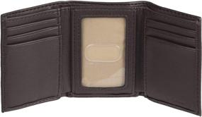 img 1 attached to Columbia Brown Trifold Wallet: Stylish Men's Accessories for Securely Organizing Wallets, Card Cases & Cash