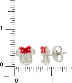 img 1 attached to 💎 Disney Sterling Earrings for Girls - Perfect Birthday or Anniversary Jewelry