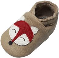 👟 yalion toddler leather boys' shoes and slippers with crawling slipper feature logo