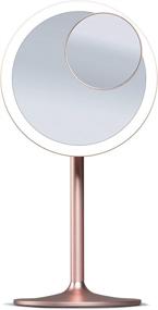 img 4 attached to Fancii Nala LED Makeup Mirror: 3 Light Settings, Rechargeable with 1x/10x Magnifications, Portable & Stylish