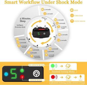 img 1 attached to NinjaDog Rechargeable Bark Collar: Adjustable Sensitivity & Intensity - Beep, Vibration, and No Harm Shock for Small Medium Large Dogs