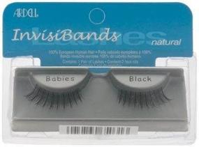 img 1 attached to 💃 Ardell Invisiband Lashes, Babies Black, 3-Pair Pack
