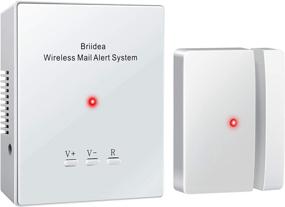 img 4 attached to 📬 Wireless Mailbox Alarm, Briidea 800FT Super Cover Long Range Mailbox Alert System with Flashing Bright Led and Sound Reminders