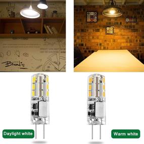 img 2 attached to 💡 G4 LED Bulb 12V AC/DC Bi-Pin Base Landscape Light Bulbs - Enhance Your Outdoor Lighting with 1