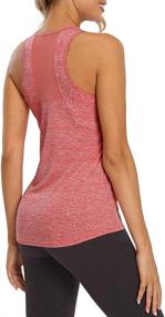 img 4 attached to Mippo Athletic Sleeveless Exercise Racerback Outdoor Recreation