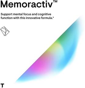 img 1 attached to Thorne Research - Memoractiv - Формула когнитивной функции и 💡 устойчивости ума - Ашвагандха, ацетил-Л-карнитин, Гинкго - 60 капсул