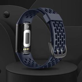 img 2 attached to Seltureone Compatible For Fitbit Charge 5 Band Wellness & Relaxation