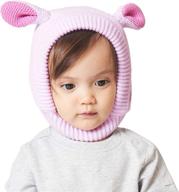 langzhen winter beanie toddler rabbit outdoor recreation logo