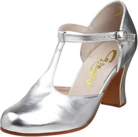 img 4 attached to 👠 Capezio Women's Chorus Character Shoe: Elegant Performance Footwear