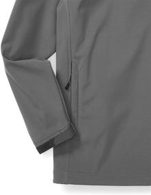 img 1 attached to Amazon Essentials Water Resistant Softshell Jacket