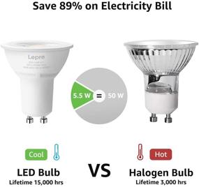 img 1 attached to 💡 Durable and Efficient Lepro Equivalent Dimmable Replacement Recessed Lights