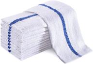 🧺 36-pack groko textiles universal cleaning towels, 100% cotton, commercial grade terry weave cloth bar mops, 16” x 19”, ideal for everyday restaurant or home use logo