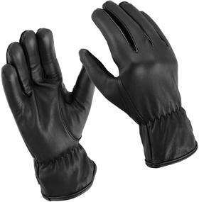 img 1 attached to Unlined Resistant Leather Glove Motorcycle