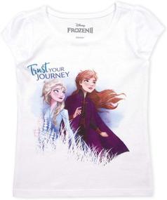 img 2 attached to 👸 Frozen Leggings Set for Girls: Disney 3-Piece Elsa Shirt & Zip-Up Hoodie