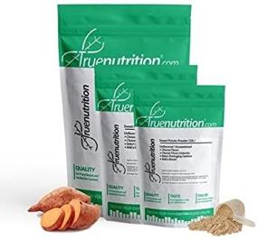img 3 attached to Boost Your Nutrition with True Nutrition's Sweet Potato Powder: 🍠 The Ideal Paleo and Vegan Carbohydrate Powder or Meal Replacement - 1lb