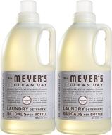 🌿 mrs. meyer's clean day liquid laundry detergent: cruelty-free, biodegradable formula with essential oils - lavender scent, 64 oz (2 pack, 128 loads) logo