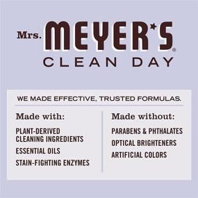 img 1 attached to 🌿 Mrs. Meyer's Clean Day Liquid Laundry Detergent: Cruelty-Free, Biodegradable Formula with Essential Oils - Lavender Scent, 64 oz (2 Pack, 128 Loads)