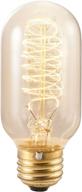 bulbrite nos40t14 nostalgic edison t14 tubular bulbs - vintage spiral filament (10 pack) logo